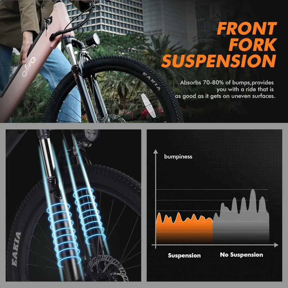 Step-Through 22MPH Electric Bike