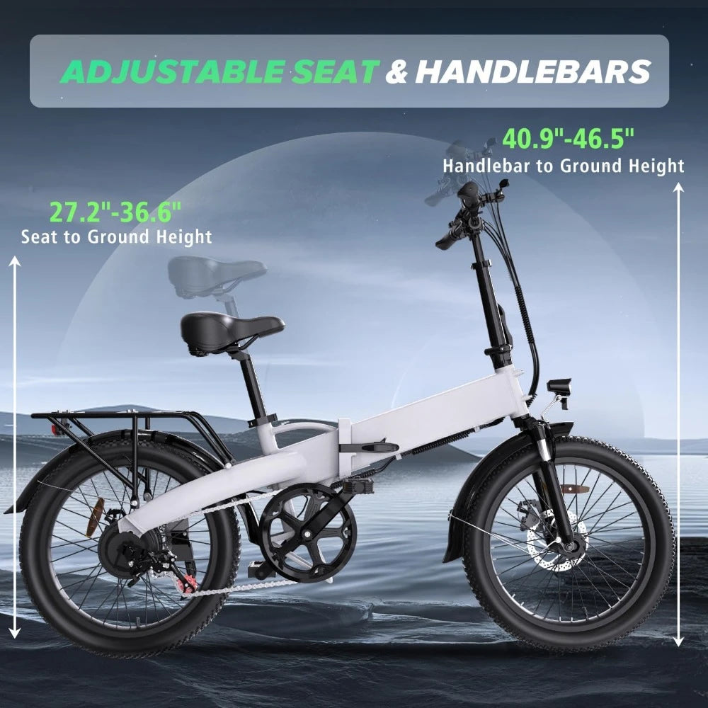 Fat Tire Folding Electric Bike (ONLY 2 LEFT)