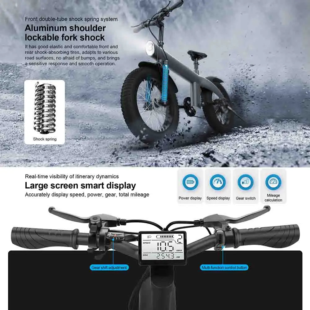 HX Q3 Mountain Electric Bike