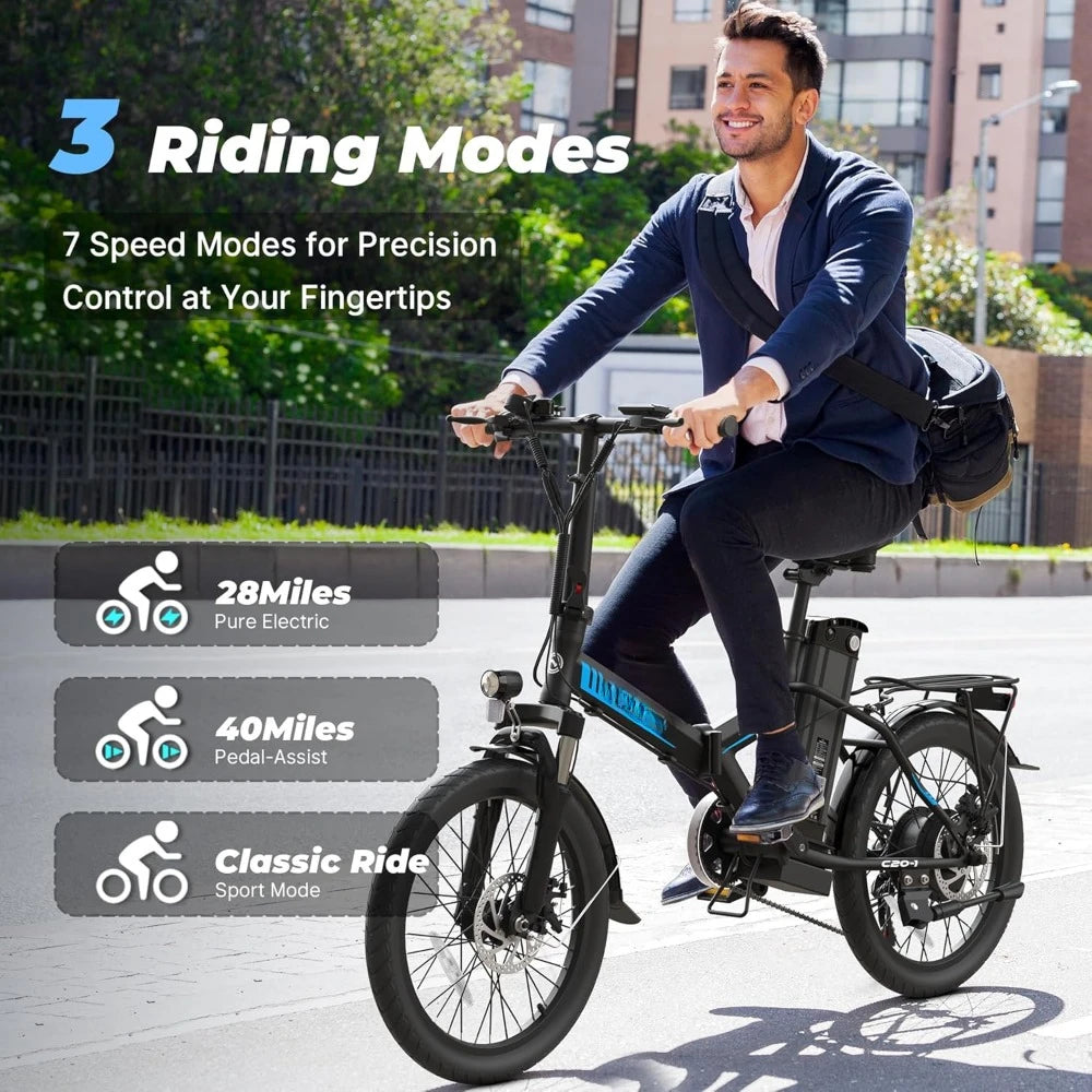 40 Miles 20MPH Electric Bike (ONLY 1 LEFT)