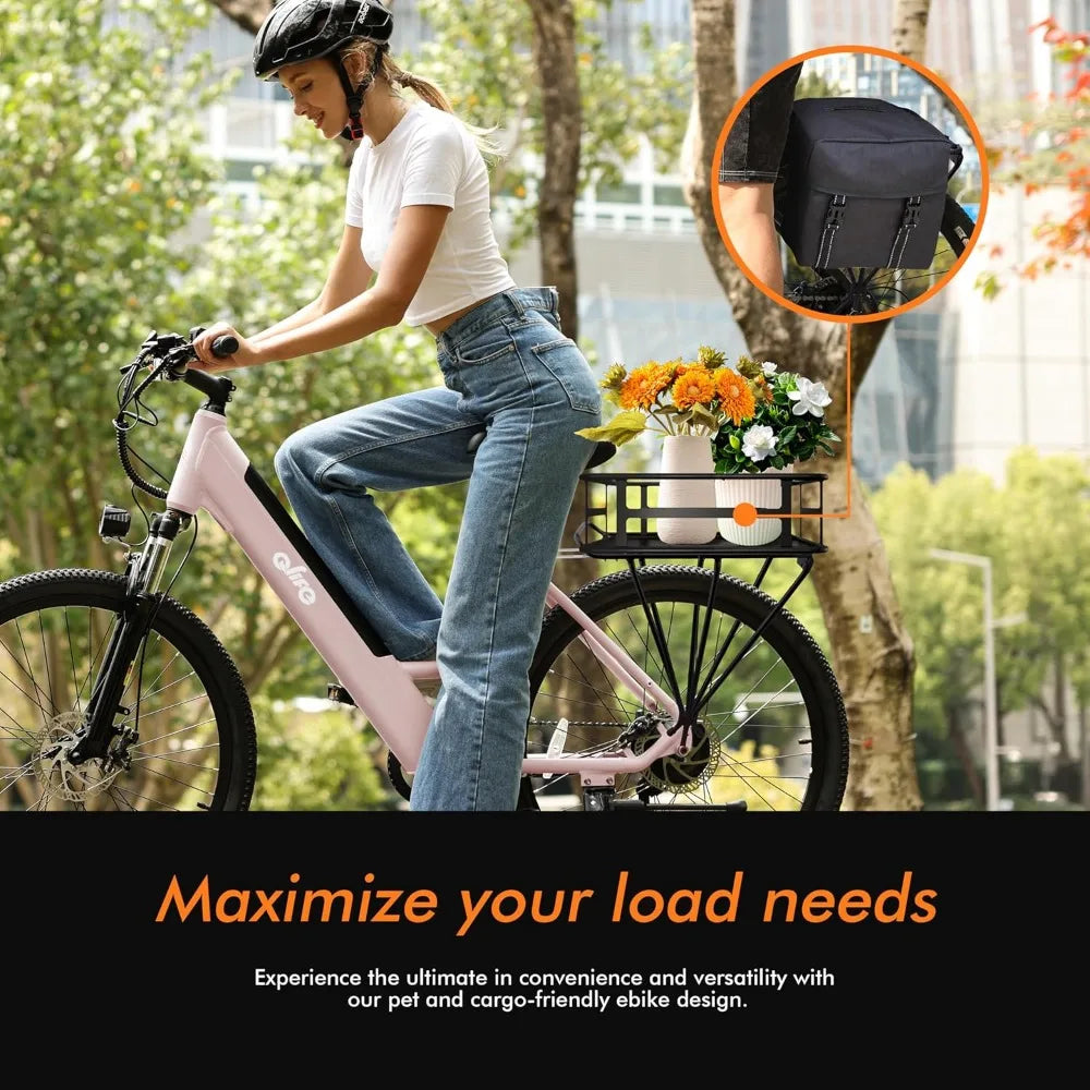 Step-Through 22MPH Electric Bike