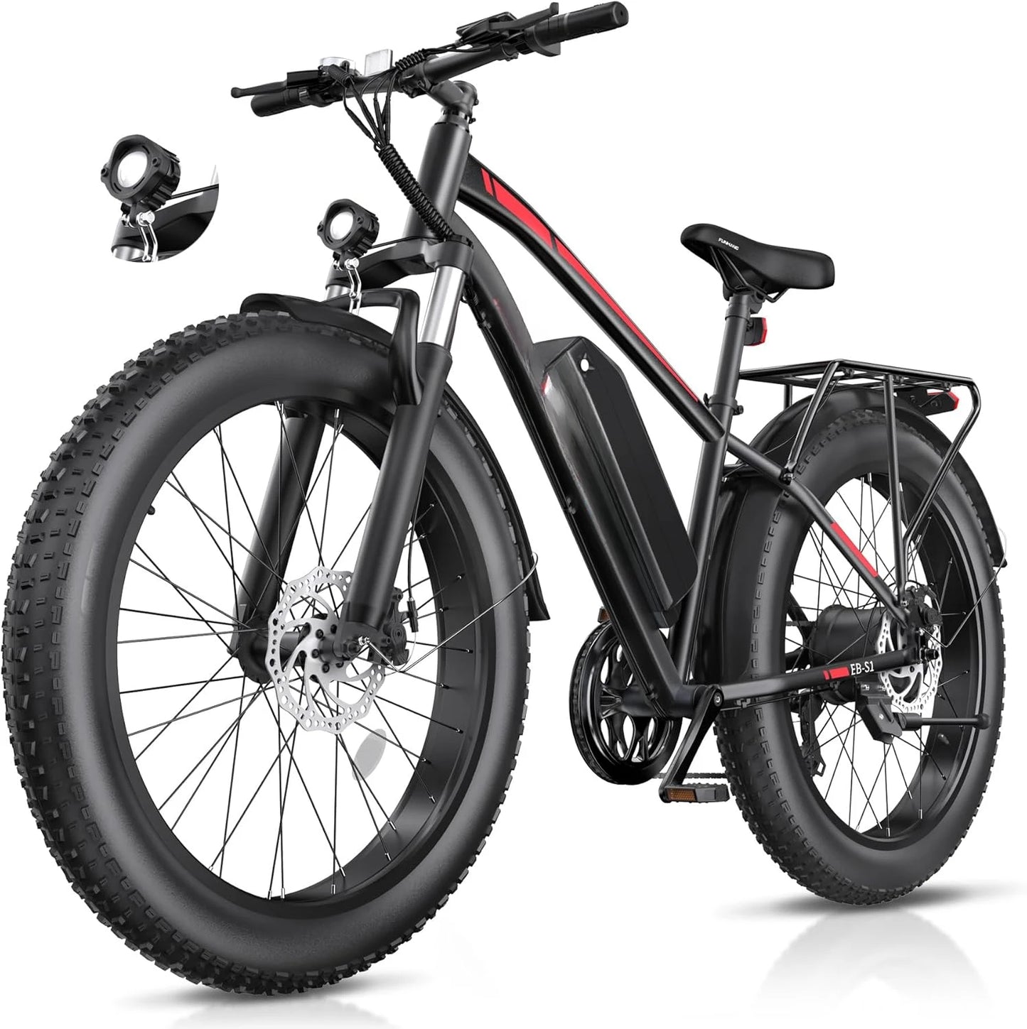 25MPH 60Miles Electric Mountain Bike
