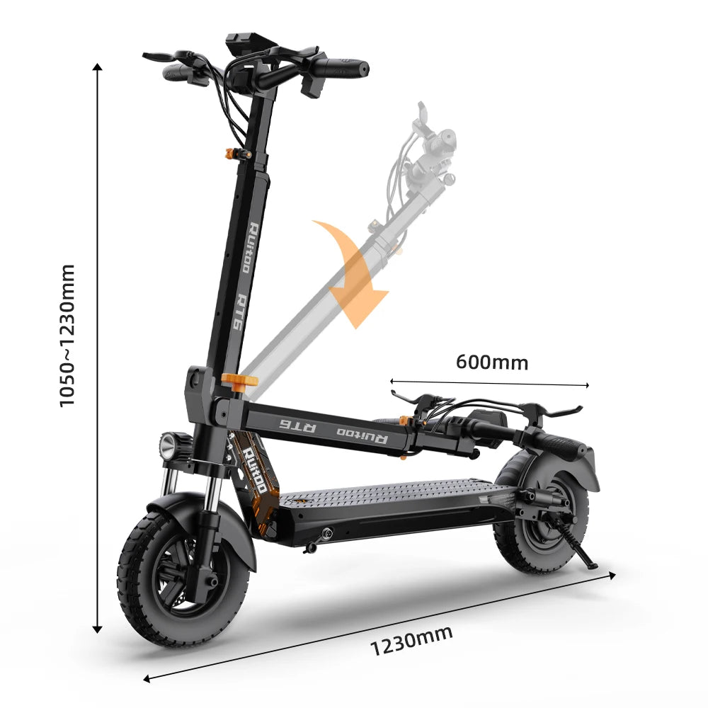RuiToo RT6 1000W Powerful Scooter
